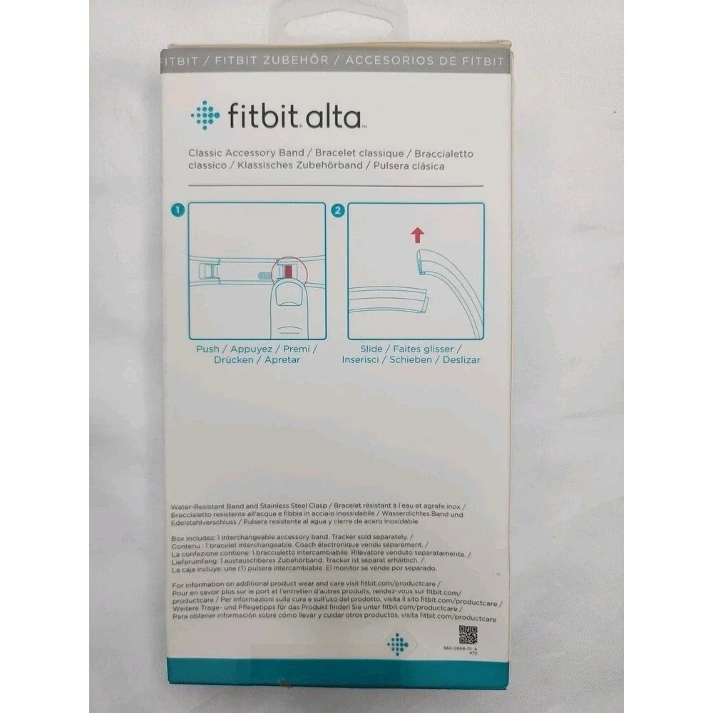 Fitbit Accesory band L/G, Purple Alta Classic